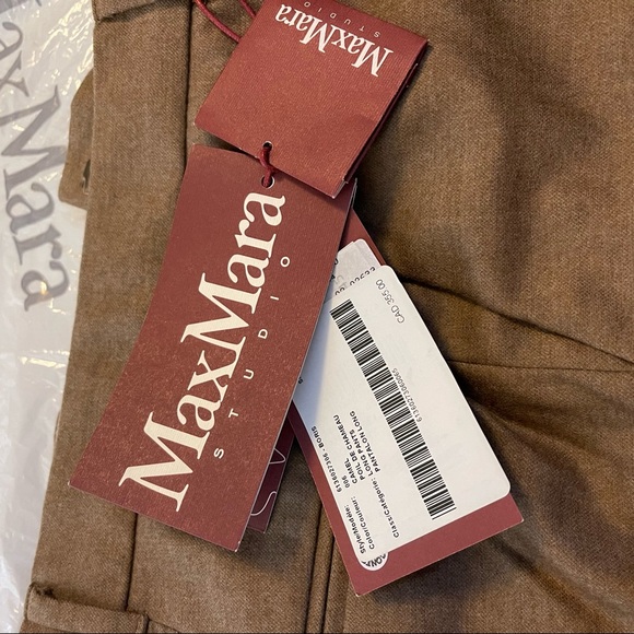 SOLD Max Mara Boris Long pants color Camel - Picture 6 of 8